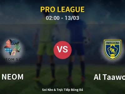 Kết Quả: NEOM 2-2 Al Taawon – Highlight & Bàn Thắng | Pro League