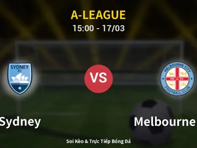 Kết Quả: Sydney 0-1 Melbourne City – Highlight & Bàn Thắng | A-League