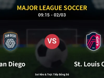 Kết Quả: San Diego 2-0 St. Louis City – Highlight & Bàn Thắng | Major League Soccer