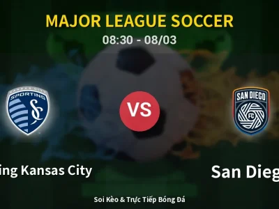 Kết Quả: Sporting Kansas City 0-1 San Diego – Highlight & Bàn Thắng | Major League Soccer