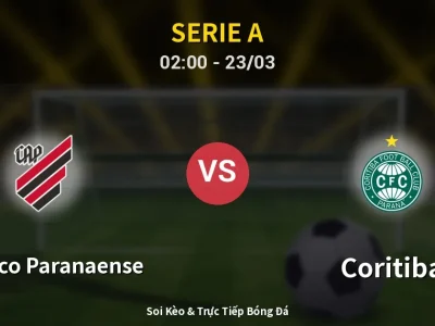 Kết Quả: Atletico Paranaense 2-0 Coritiba – Highlight & Bàn Thắng | Serie A