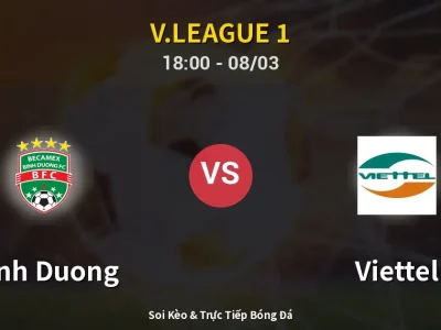 Kết Quả: Binh Duong 1-3 Viettel – Highlight & Bàn Thắng | V.League 1