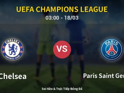 Kết Quả: Chelsea 0-3 Paris Saint Germain – Highlight & Bàn Thắng | UEFA Champions League