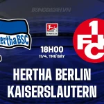 Hertha Berlin vs Kaiserslautern: Cơ hội thăng hạng sáng rõ, chờ trận thư hùng đỉnh cao 2. Bundesliga 1