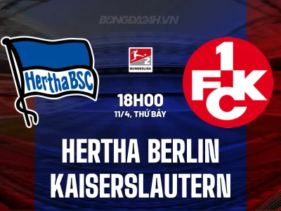 Hertha Berlin vs Kaiserslautern: Cơ hội thăng hạng sáng rõ, chờ trận thư hùng đỉnh cao 2. Bundesliga
