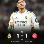 Real Madrid 1-1 Girona: Kền kền trắng chới với, La Liga tuột khỏi tầm tay? 1