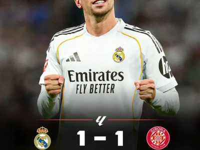 Real Madrid 1-1 Girona: Kền kền trắng chới với, La Liga tuột khỏi tầm tay?