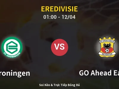 Kết Quả: Groningen 0-0 GO Ahead Eagles – Highlight & Bàn Thắng | Eredivisie