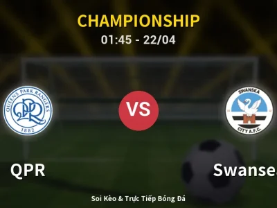 Kết Quả: QPR 1-2 Swansea – Highlight & Bàn Thắng | Championship