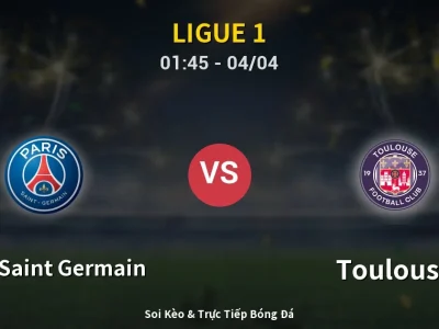 Kết Quả: Paris Saint Germain 3-1 Toulouse – Highlight & Bàn Thắng | Ligue 1