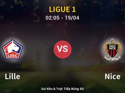 Kết Quả: Lille 0-0 Nice – Highlight & Bàn Thắng | Ligue 1