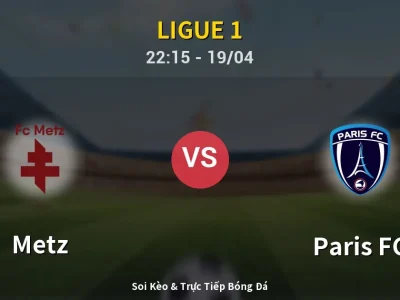 Soi Kèo Metz vs Paris FC – 22:15 19/04 | Nhận Định, Dự Đoán Tỷ Số