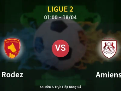 Kết Quả: Rodez 3-2 Amiens – Highlight & Bàn Thắng | Ligue 2