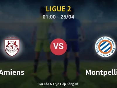 🔴 Trực Tiếp: Amiens 0-1 Montpellier – Link Xem Ligue 2 (Full HD)