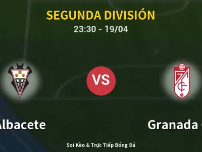 Soi Kèo Albacete vs Granada CF – 23:30 19/04 | Nhận Định, Dự Đoán Tỷ Số
