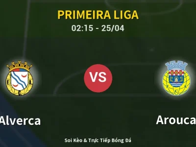 Soi Kèo Alverca vs Arouca – 02:15 25/04 | Nhận Định, Dự Đoán Tỷ Số