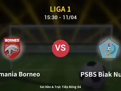 Soi Kèo Pusamania Borneo vs PSBS Biak Numfor – 15:30 11/04 | Nhận Định, Dự Đoán Tỷ Số