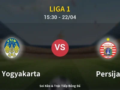 Kết Quả: PSIM Yogyakarta 1-1 Persija – Highlight & Bàn Thắng | Liga 1