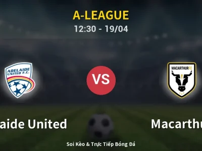Kết Quả: Adelaide United 3-1 Macarthur – Highlight & Bàn Thắng | A-League