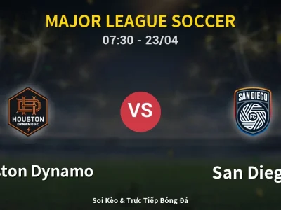 Kết Quả: Houston Dynamo 1-0 San Diego – Highlight & Bàn Thắng | Major League Soccer