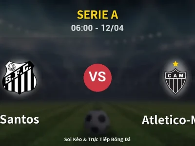 Kết Quả: Santos 1-0 Atletico-MG – Highlight & Bàn Thắng | Serie A