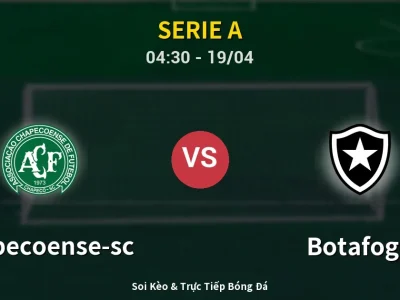 Kết Quả: Chapecoense-sc 1-4 Botafogo – Highlight & Bàn Thắng | Serie A