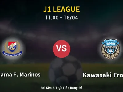Kết Quả: Yokohama F. Marinos 1-2 Kawasaki Frontale – Highlight & Bàn Thắng | J1 League