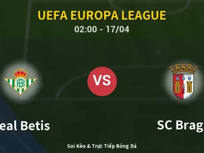 Kết Quả: Real Betis 2-4 SC Braga – Highlight & Bàn Thắng | UEFA Europa League
