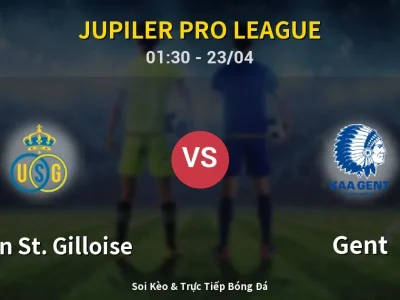 Kết Quả: Union St. Gilloise 0-0 Gent – Highlight & Bàn Thắng | Jupiler Pro League
