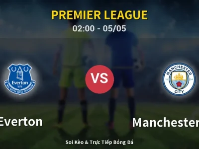 Kết Quả: Everton 3-3 Manchester City – Highlight & Bàn Thắng | Premier League