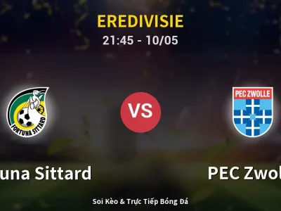 Soi Kèo Fortuna Sittard vs PEC Zwolle – 21:45 10/05 | Nhận Định, Dự Đoán Tỷ Số
