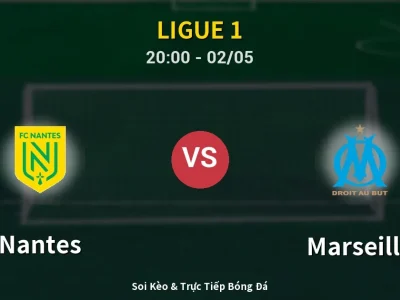 Soi Kèo Nantes vs Marseille – 20:00 02/05 | Nhận Định, Dự Đoán Tỷ Số