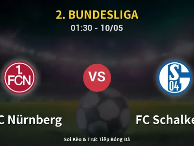 Kết Quả: 1. FC Nürnberg 3-0 FC Schalke 04 – Highlight & Bàn Thắng | 2. Bundesliga