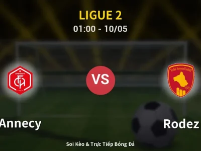 Kết Quả: Annecy 1-2 Rodez – Highlight & Bàn Thắng | Ligue 2