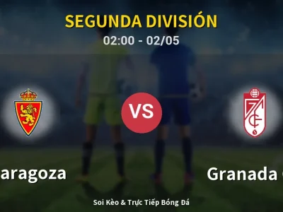 Kết Quả: Zaragoza 0-1 Granada CF – Highlight & Bàn Thắng | Segunda División
