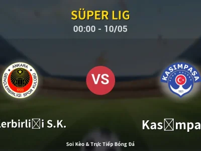 Kết Quả: Gençlerbirliği S.K. 3-2 Kasımpaşa – Highlight & Bàn Thắng | Süper Lig