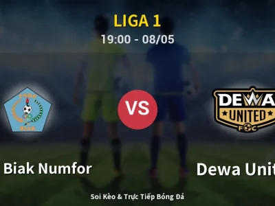 Soi Kèo PSBS Biak Numfor vs Dewa United – 19:00 08/05 | Nhận Định, Dự Đoán Tỷ Số