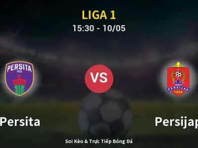 Soi Kèo Persita vs Persijap – 15:30 10/05 | Nhận Định, Dự Đoán Tỷ Số