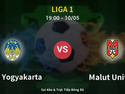 Soi Kèo PSIM Yogyakarta vs Malut United – 19:00 10/05 | Nhận Định, Dự Đoán Tỷ Số