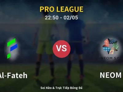 Soi Kèo Al-Fateh vs NEOM – 22:50 02/05 | Nhận Định, Dự Đoán Tỷ Số