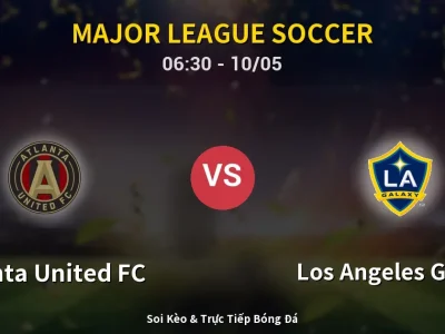 🔴 Trực Tiếp: Atlanta United FC 0-0 Los Angeles Galaxy – Link Xem Major League Soccer (Full HD)