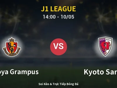 Soi Kèo Nagoya Grampus vs Kyoto Sanga – 14:00 10/05 | Nhận Định, Dự Đoán Tỷ Số