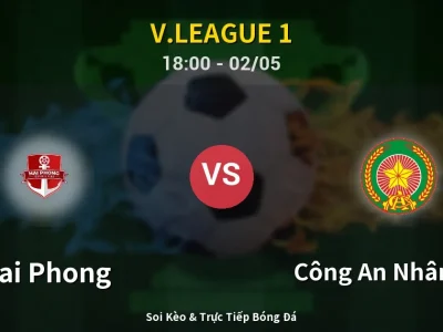 Soi Kèo Hai Phong vs Công An Nhân Dân – 18:00 02/05 | Nhận Định, Dự Đoán Tỷ Số