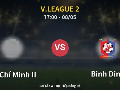 Soi Kèo Hồ Chí Minh II vs Binh Dinh – 17:00 08/05 | Nhận Định, Dự Đoán Tỷ Số