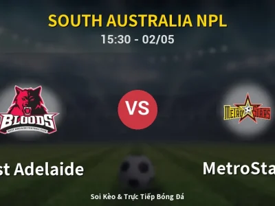 Soi Kèo West Adelaide vs MetroStars – 15:30 02/05 | Nhận Định, Dự Đoán Tỷ Số
