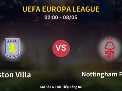 Kết Quả: Aston Villa 4-0 Nottingham Forest – Highlight & Bàn Thắng | UEFA Europa League