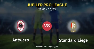 Antwerp vs Standard Liege 15/03