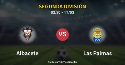 Albacete vs Las Palmas 17/03
