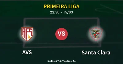 AVS vs Santa Clara 15/03