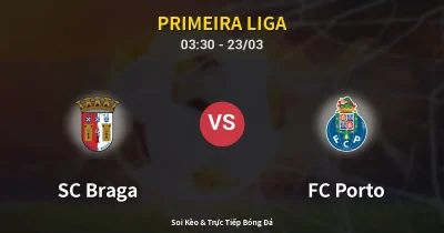 SC Braga vs FC Porto 23/03